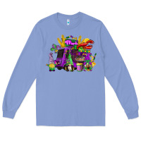 Colony Blue mardi gras gnome truck Long Sleeve Tee - CowGirlArtShop