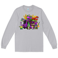 Moon Dust mardi gras gnome truck Long Sleeve Tee - CowGirlArtShop