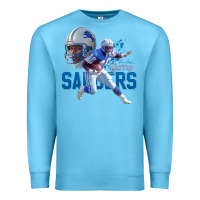 Ocean Blue barry sanders gift Premium Sweatshirt - tuanDangUi