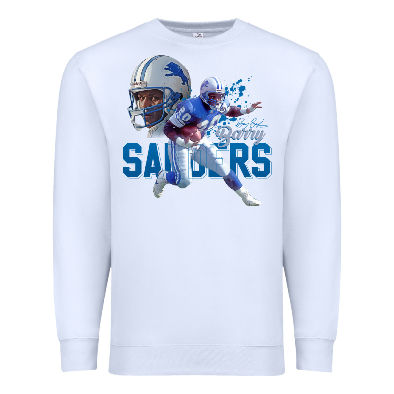 Barry Sanders Gift Premium Sweatshirt by tuanDangUi | Teevron