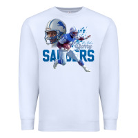 White barry sanders gift Premium Sweatshirt - tuanDangUi