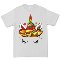 Dove Grey unicorn and sombrero Premium Tee - LillyAllenDesigns