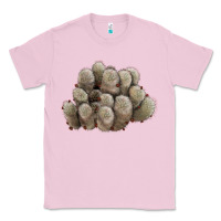 Bubblegum Pink brown flowered cactus Classic Tee - LillyAllenDesigns
