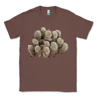Chestnut brown flowered cactus Classic Tee - LillyAllenDesigns
