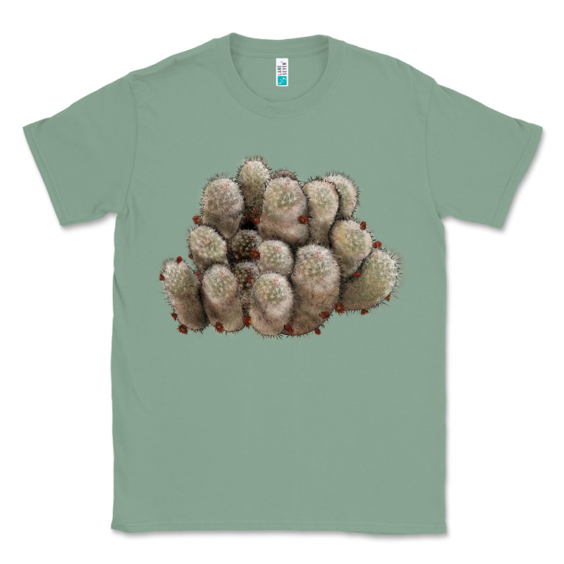 Brown Flowered Cactus Classic Tee by LillyAllenDesigns | Teevron