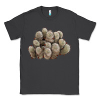 Smoke brown flowered cactus Classic Tee - LillyAllenDesigns