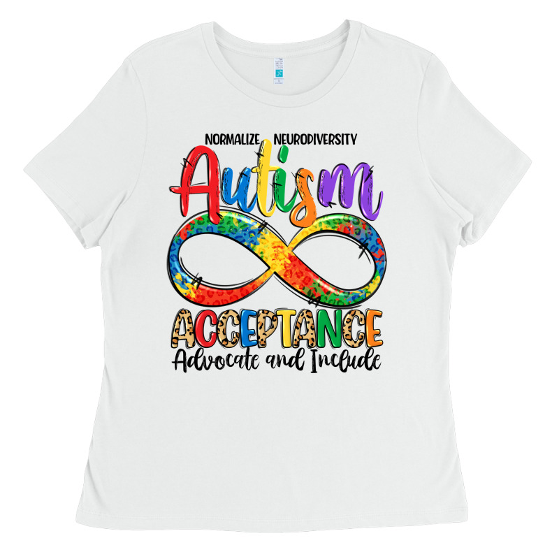 Autism Acceptance Ladies Tee by LillyAllenDesigns | Teevron