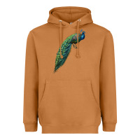 Meerkat Peacock Heavyweight Hoodie - LillyAllenDesigns