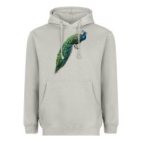 Moon Dust Peacock Heavyweight Hoodie - LillyAllenDesigns