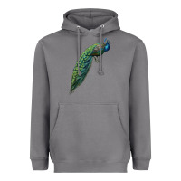 Storm Peacock Heavyweight Hoodie - LillyAllenDesigns