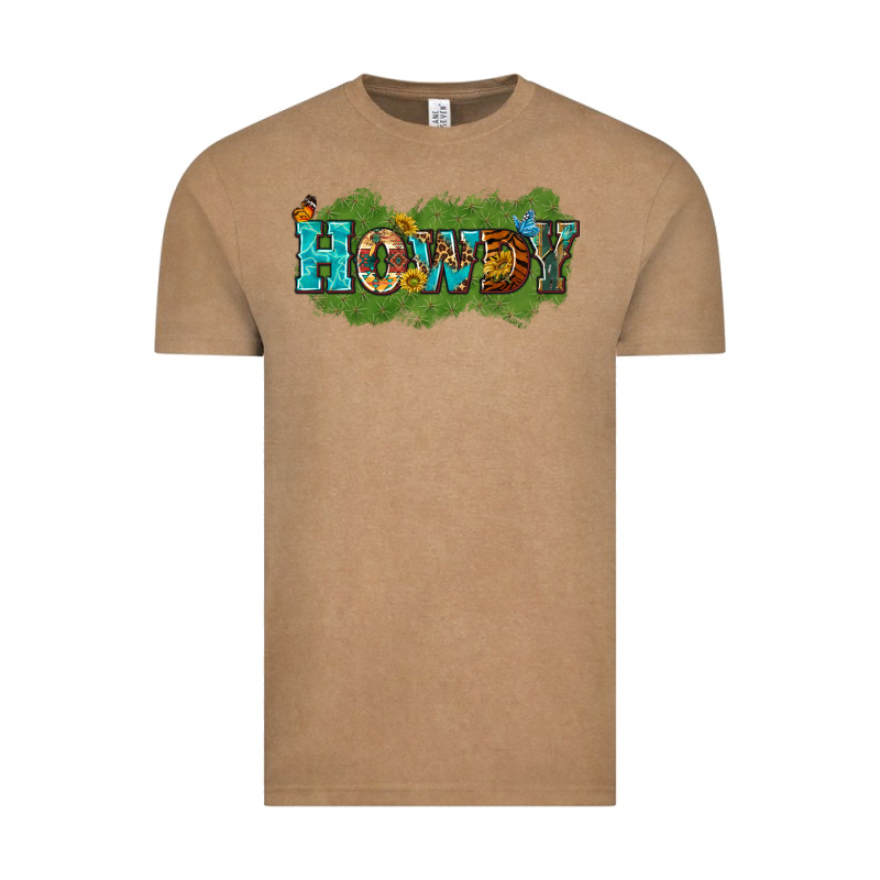 Western Howdy Vintage Tee by texasbilliewilder | Teevron