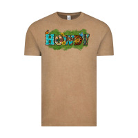 Vintage Coffee Western Howdy Vintage Tee - texasbilliewilder