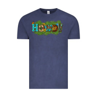 Vintage Denim Western Howdy Vintage Tee - texasbilliewilder