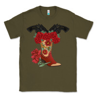 Army Green Cowboy Boots Classic Tee - Bettercallsaul
