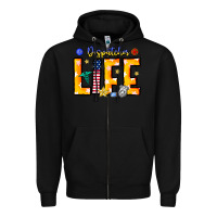 Black name tribute to first responder dispatchers Zipper Hoodie - CowhideDigitalArt