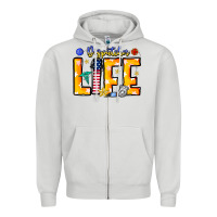 Dove Grey name tribute to first responder dispatchers Zipper Hoodie - CowhideDigitalArt