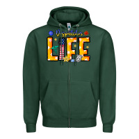 Sports Green name tribute to first responder dispatchers Zipper Hoodie - CowhideDigitalArt
