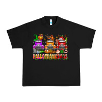 Black Hallothanksmas trucks Urban Heavy Tee - texasbilliewilder