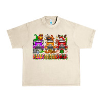Sandshell Hallothanksmas trucks Urban Heavy Tee - texasbilliewilder