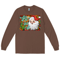 Chestnut ho ho ho santa claus Long Sleeve Tee - Jasminsmagicworld