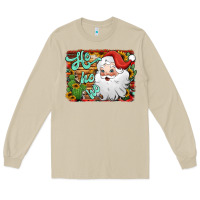 Mushroom ho ho ho santa claus Long Sleeve Tee - Jasminsmagicworld