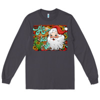 Smoke ho ho ho santa claus Long Sleeve Tee - Jasminsmagicworld