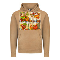 Vintage Camel Hello Fall pumpkins Vintage Hoodie - NancyCooperArtShop