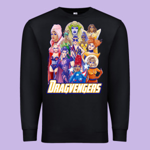 Rupaul's Dragvengers All Winners Premium Sweatshirt Designed By Tuandangui