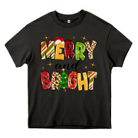 Asphalt merry and bright Heavy Core Tee - MaliasSmallBusiness