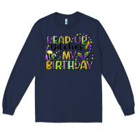 Navy bead up bitches itsmy birthday cg (1) Long Sleeve Tee - CowGirlArtShop