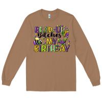 Toasted Coconut bead up bitches itsmy birthday cg (1) Long Sleeve Tee - CowGirlArtShop