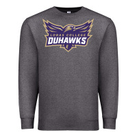 Charcoal Heather loras college duhawks Premium Sweatshirt - tuanDangUi