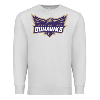 Dove Grey loras college duhawks Premium Sweatshirt - tuanDangUi