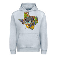 Texas Map Armadillo Urban Hoodie | Teevron
