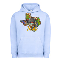 Pigment Grape Ice texas map armadillo Urban Hoodie - BarkalooDesign