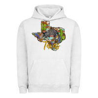 Pigment Lunar Rock texas map armadillo Urban Hoodie - BarkalooDesign