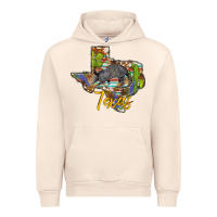 Sandshell texas map armadillo Urban Hoodie - BarkalooDesign
