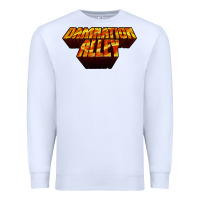 White damnation alley Premium Sweatshirt - tuanDangUi