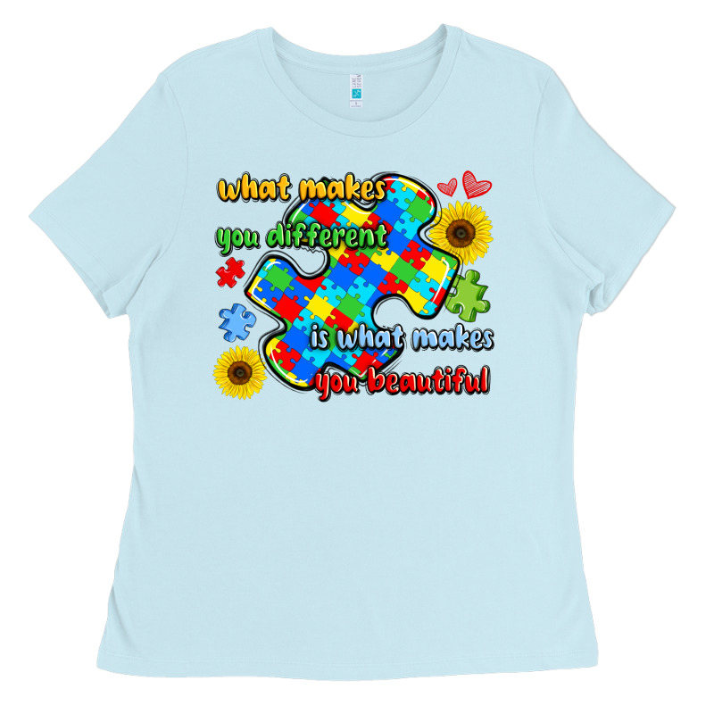 What Makes You Different Is What Makes  You Beauti Ladies Tee by LillyAllenDesigns | Teevron