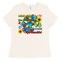 Bone what makes you different is what makes  you beauti Ladies Tee - LillyAllenDesigns