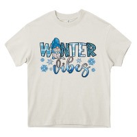 Cream winter vibes gnome Heavy Core Tee - JahusDesignShop