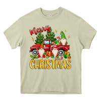 Mossy merry christmas gnomes truck Heavy Core Tee - MaliasSmallBusiness