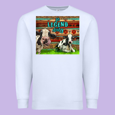 So Legend Dairy Premium Sweatshirt Designed By Lillyallendesigns