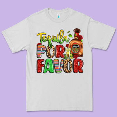 Tequila Por Favor Premium Tee Designed By Lillyallendesigns