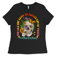 Black not alive to please Ladies Tee - LillyAllenDesigns