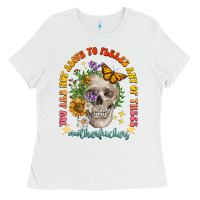 White not alive to please Ladies Tee - LillyAllenDesigns
