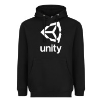 Black unity 3d game dev Heavyweight Hoodie - tuanDangUi