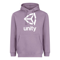 Lavender unity 3d game dev Heavyweight Hoodie - tuanDangUi