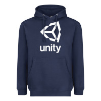 Navy unity 3d game dev Heavyweight Hoodie - tuanDangUi