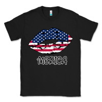 Black American lip Classic Tee - Bettercallsaul